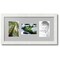 ArtToFrames Collage Photo Picture Frame with 3 - 4x6 inch Openings, Framed in White with Over 62 Mat Color Options and Regular Glass (CSM-3966-113)